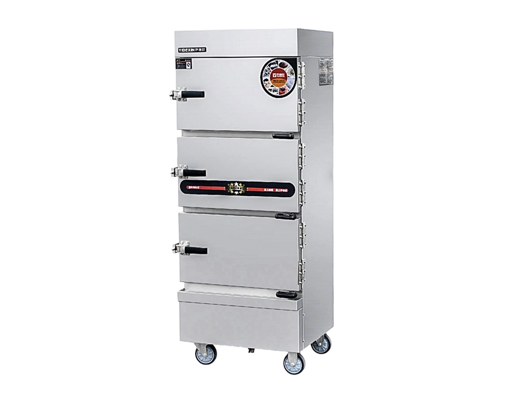 Mehrschichtiger kommerzieller elektrischer Reisdampferschrank